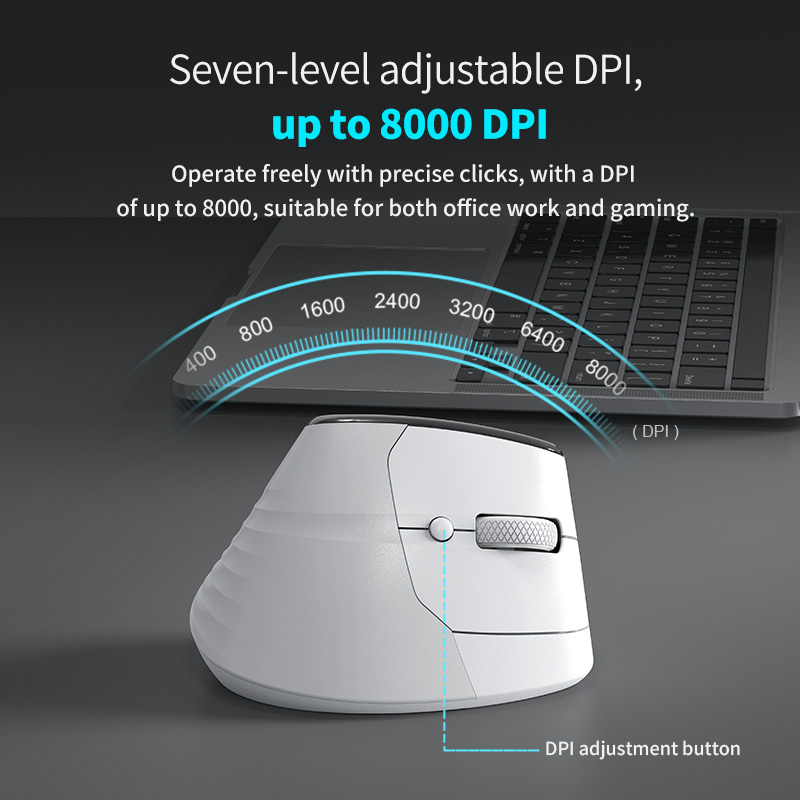 TM-023 Wireless Vertical Mouse